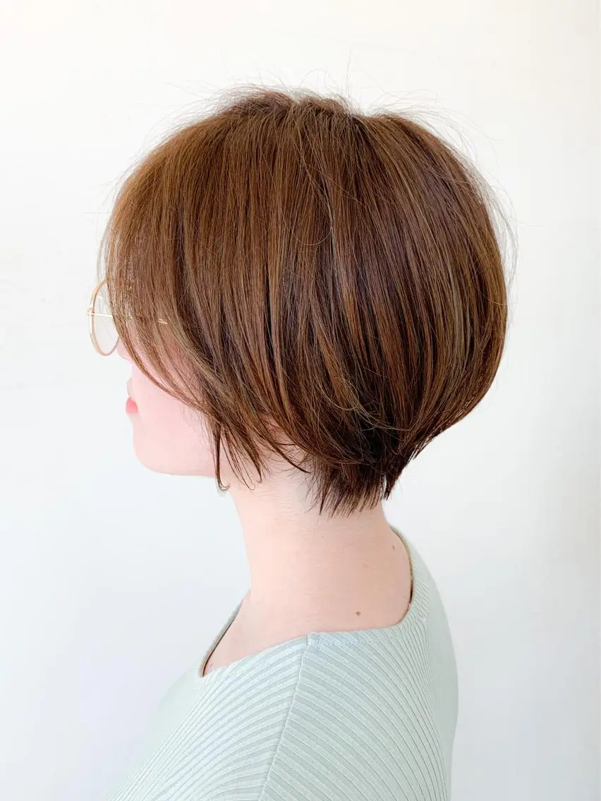 ショート カット ヘアカラー ✨関西No1✨ 春木淳也のヘアスタイル