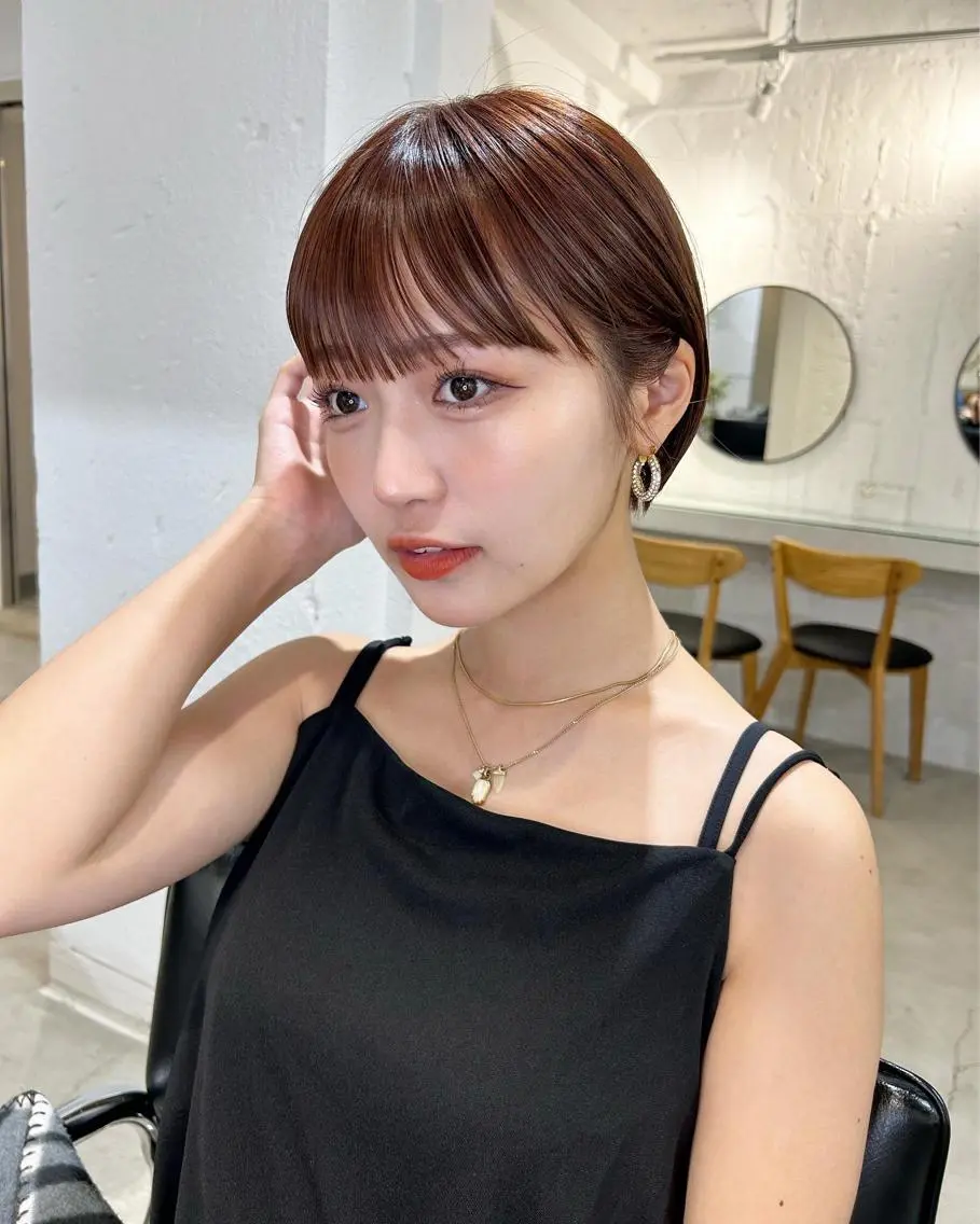 ショート ショートヘア ❤️ショートカット ・顔周りカット❤️のヘアスタイル