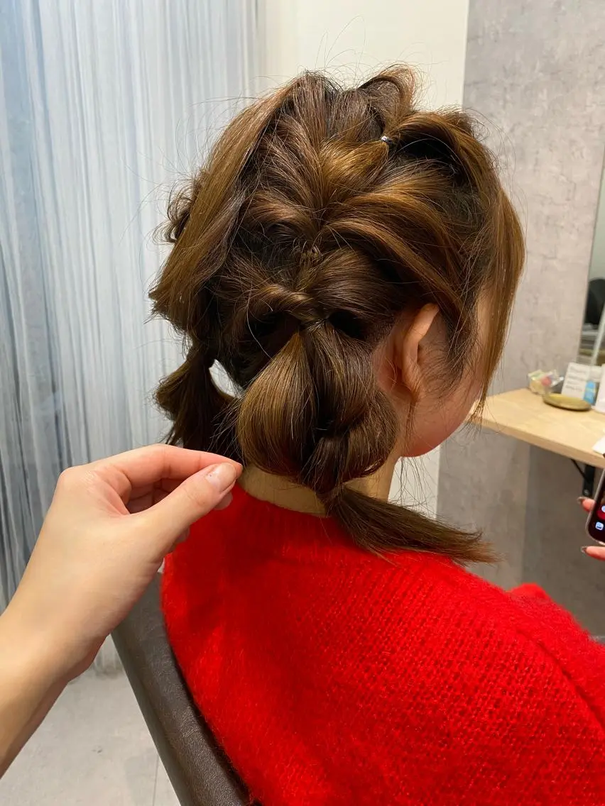 ヘアアレンジ ヘアセット 似合う髪型見つけます AYAKAのヘアスタイル
