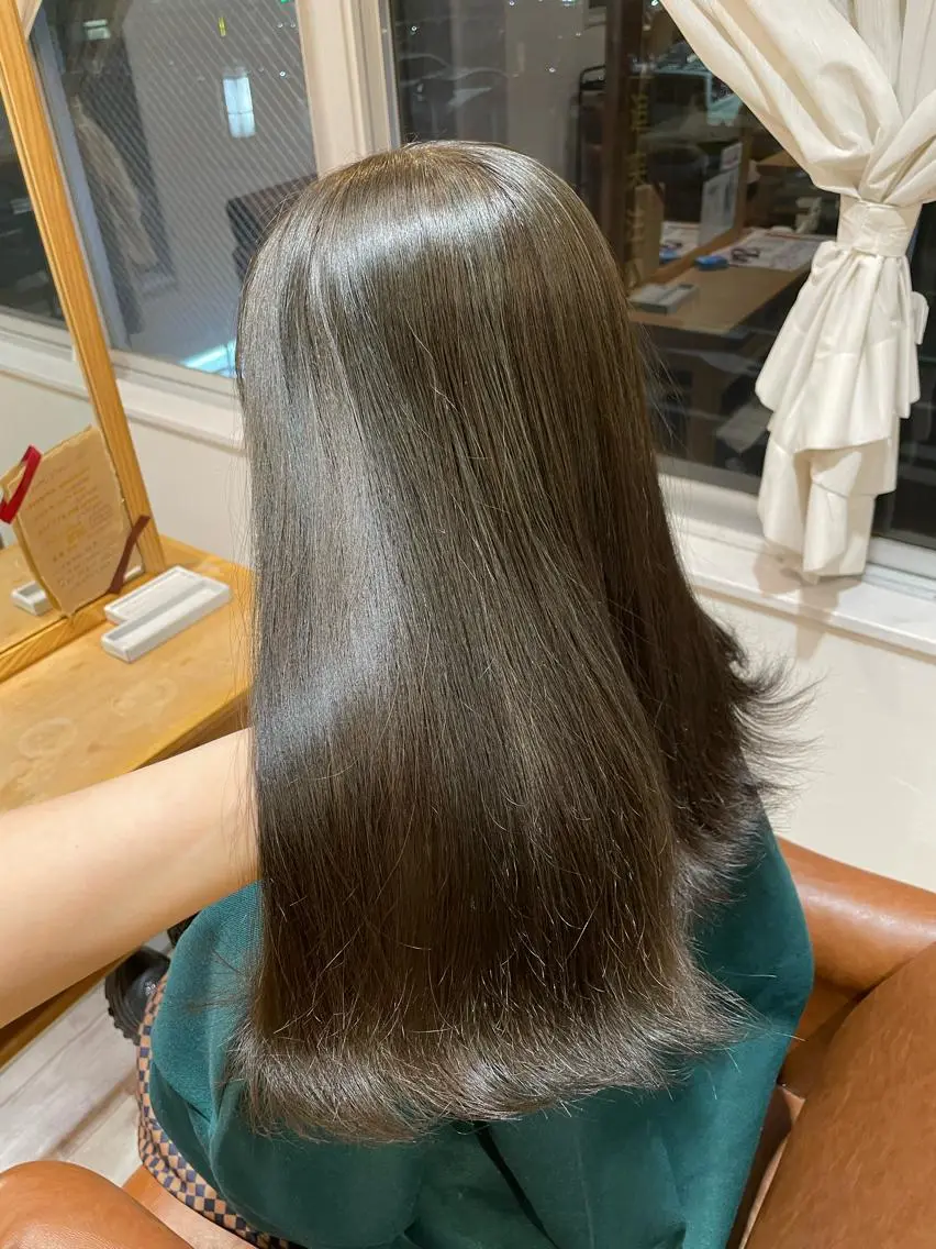 ミディアム カラー ハイライトカラー ハイライト 🌼 じゅりなのヘアスタイル