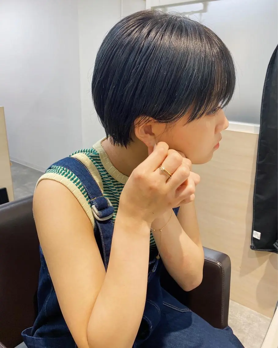 ショート カラー カット ヘアカラー トリートメント 🟩白髪ぼかし ショート/大司のヘアスタイル