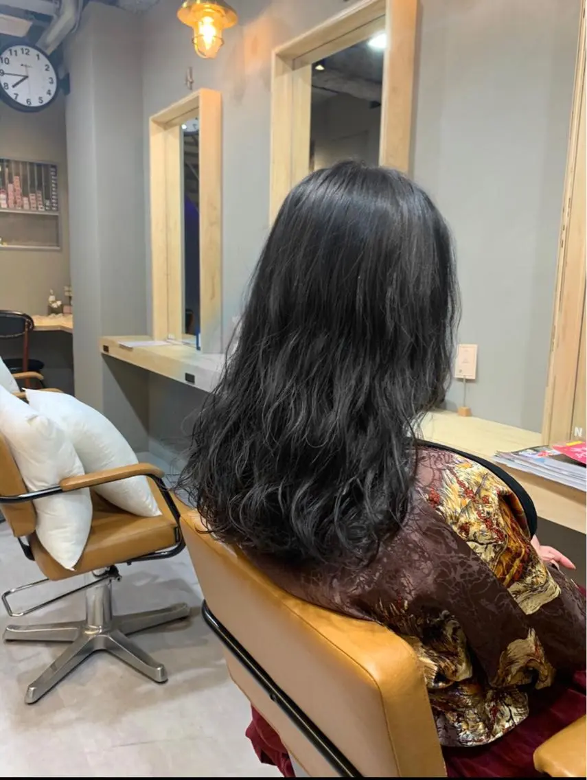 ロング パーマ カット パーマ arc. arc.のヘアスタイル