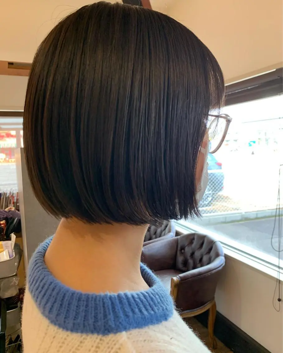 ショート ボブ 森本 美咲のヘアスタイル