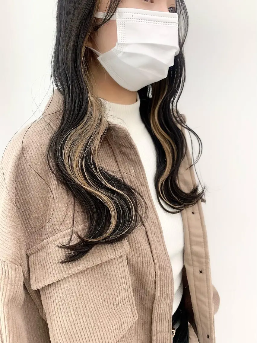ロング カラー インナーカラー 🌿椿 夢来🌿のヘアスタイル