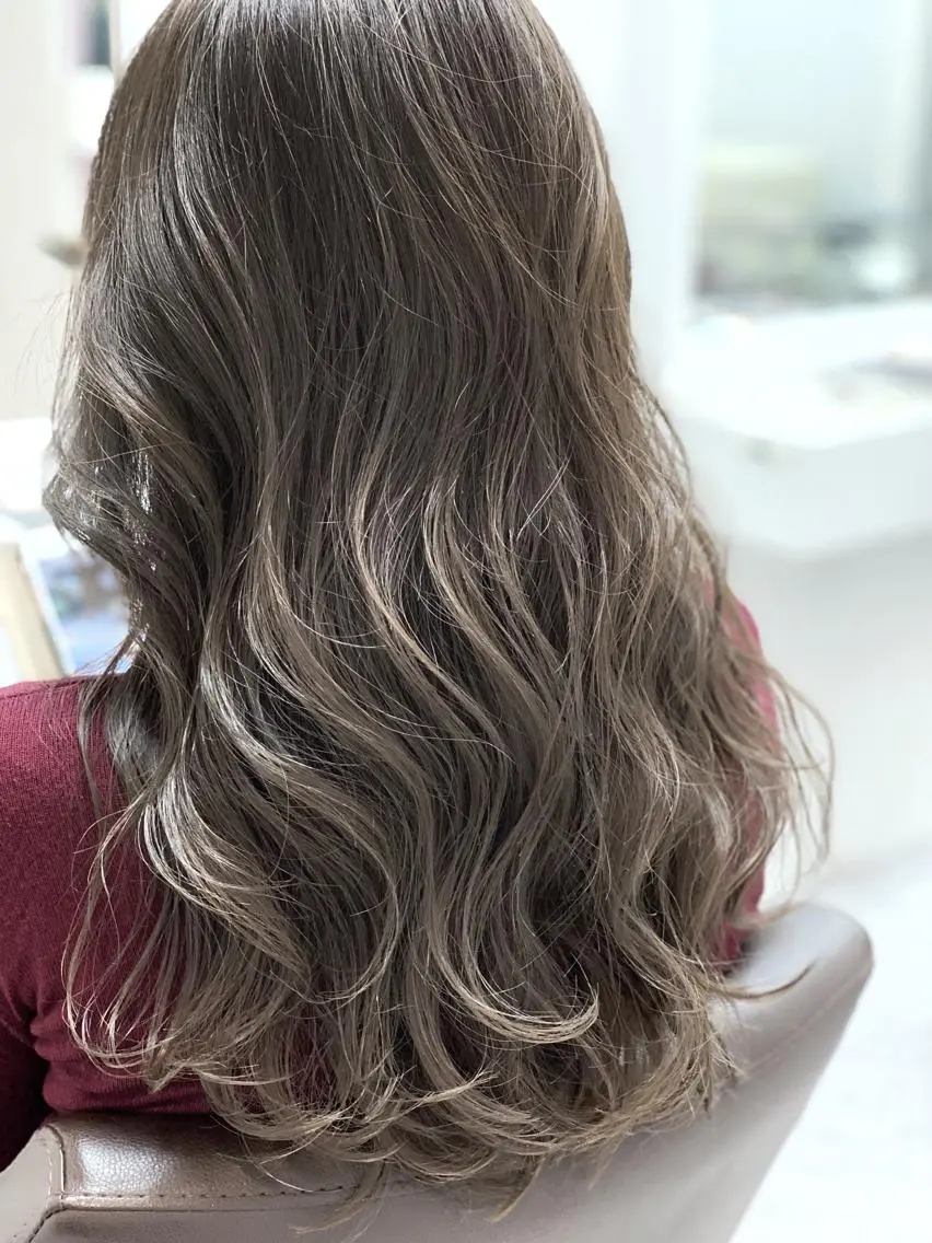 ロング カラー カット ヘアカラー トリートメント 🍀ナガヤマ ヒデアキ🍀のヘアスタイル