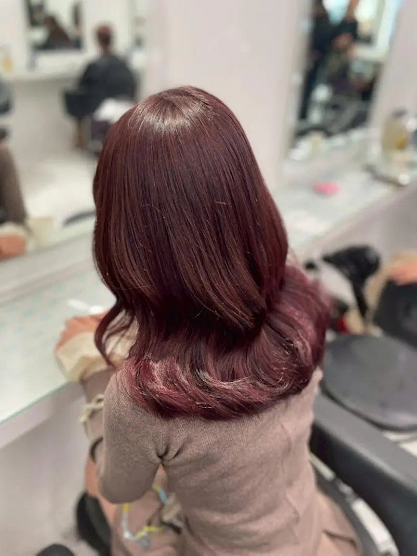 カラー 🪞official FRUITS渋谷🩰のヘアスタイル
