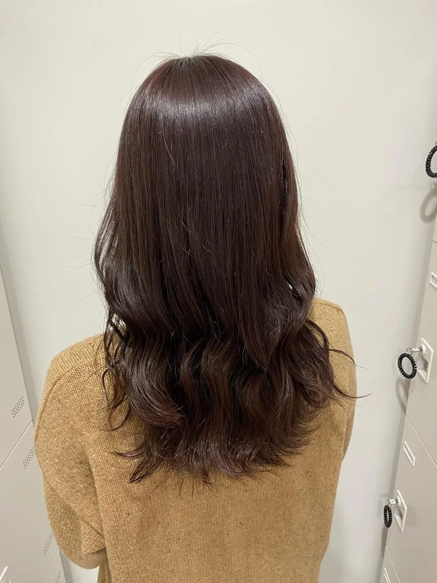 ミディアム カラー ヘアアレンジ ヘアカラー トリートメント ヘッドスパ ヘアセット エフェクトブリーチ 🌟前澤啓太朗のヘアスタイル