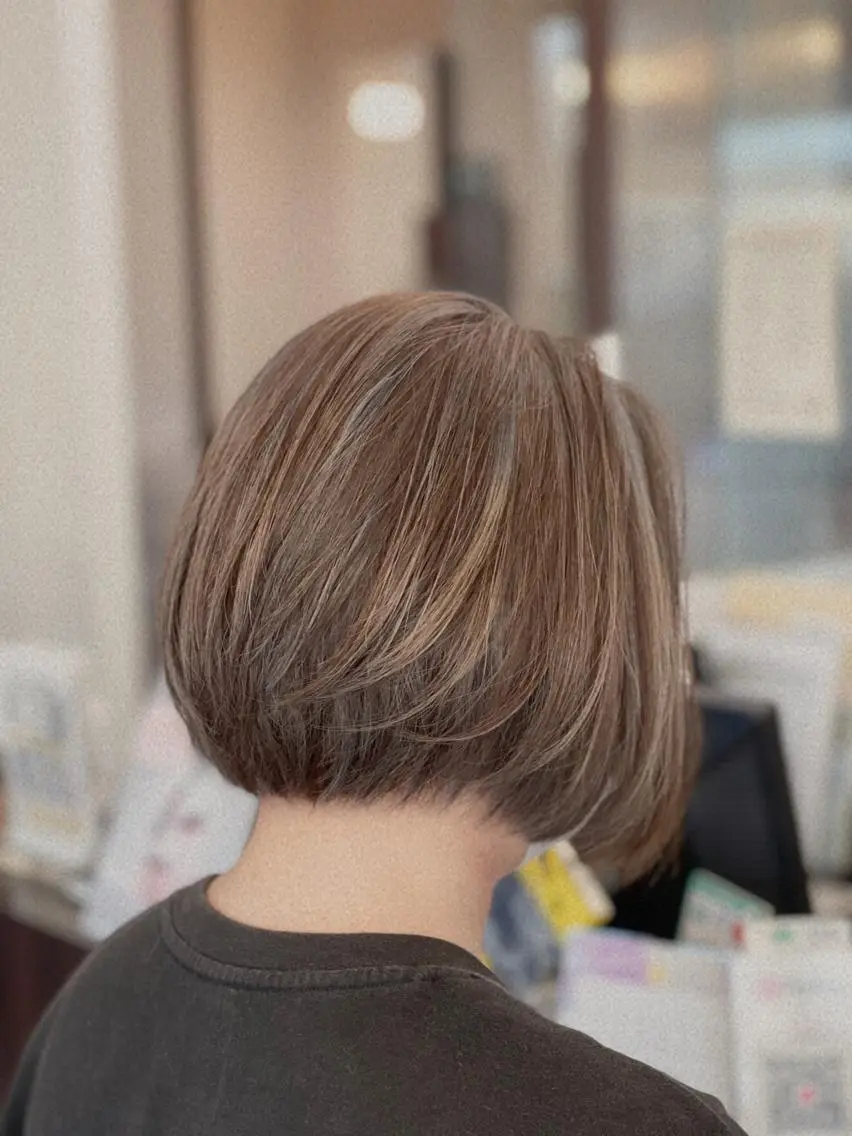 ショート カラー カット ヘアカラー トリートメント 千葉 たかしのヘアスタイル