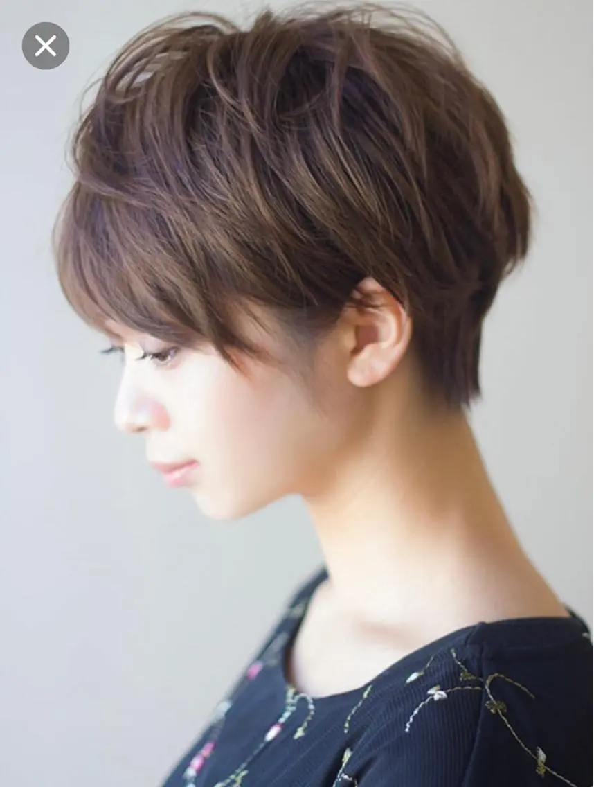 ショート 斉藤大河 カラー/縮毛矯正のヘアスタイル