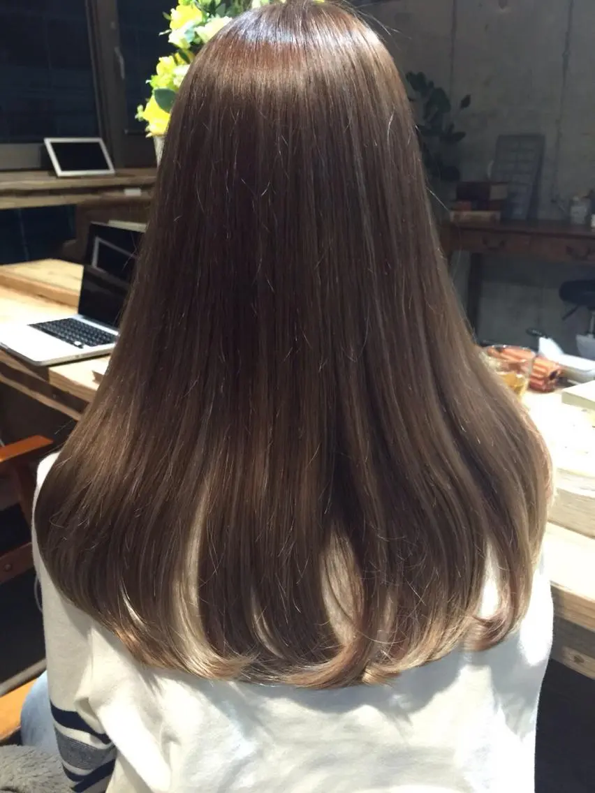 ロング カラー トリートメント 野口 秀人 🫧髪質改善🫧のヘアスタイル