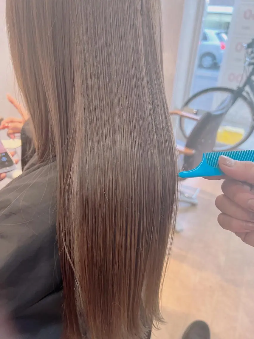 ロング カラー カット ヘアカラー トリートメント 髪質改善TR特化 副店長 坂田一樹】のヘアスタイル