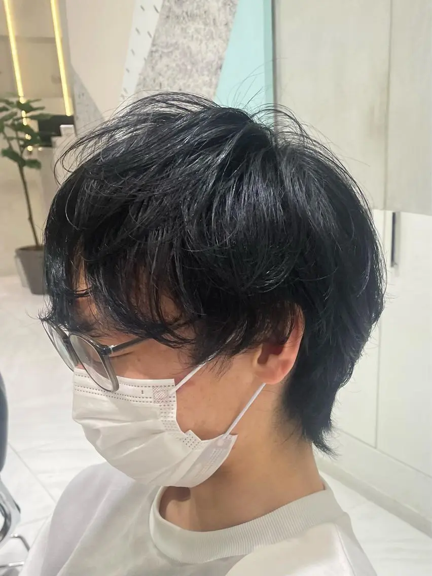 ショート メンズ ヘアカラー 似合わせカットカラー 💎モエのヘアスタイル
