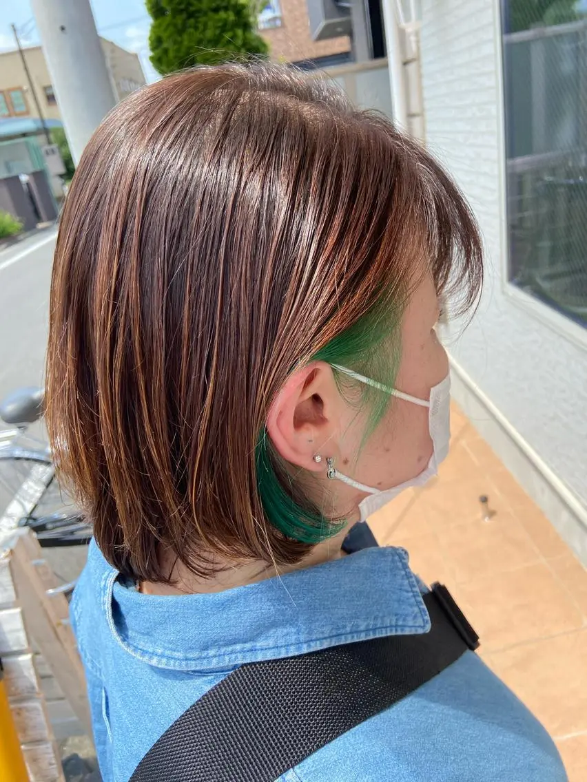 カラー 🪼高評価🪼 💎柴崎の藤咲💎のヘアスタイル