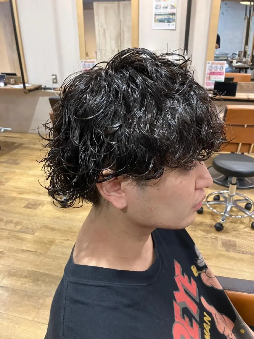 ショート パーマ メンズ 【髪質改善】関根 拓斗のヘアスタイル