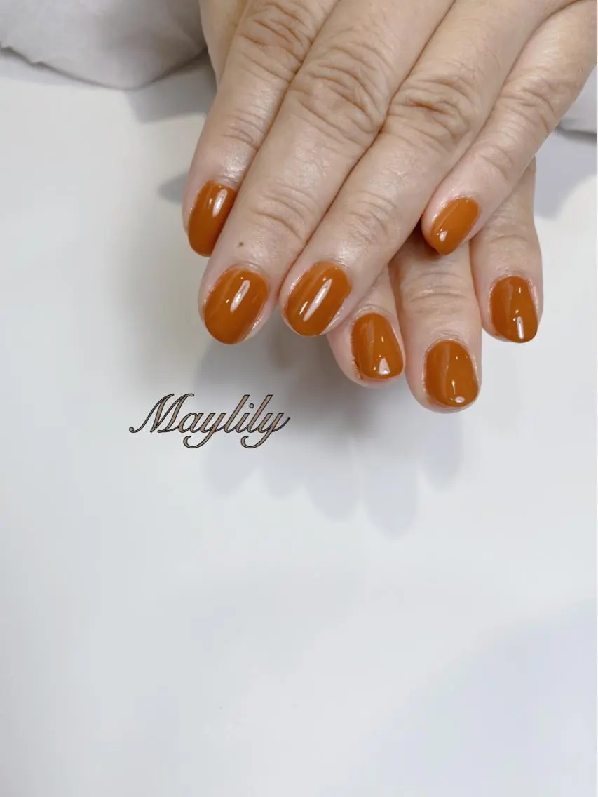 ネイル ワンカラーネイル Nail salon Maylilyのネイルデザイン