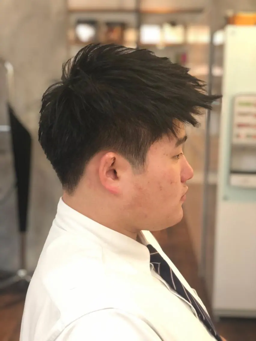 メンズ モヒカン 学生（メンズ向け） 💇🏼ショートヘア お任せ💁🏻‍♂️のヘアスタイル