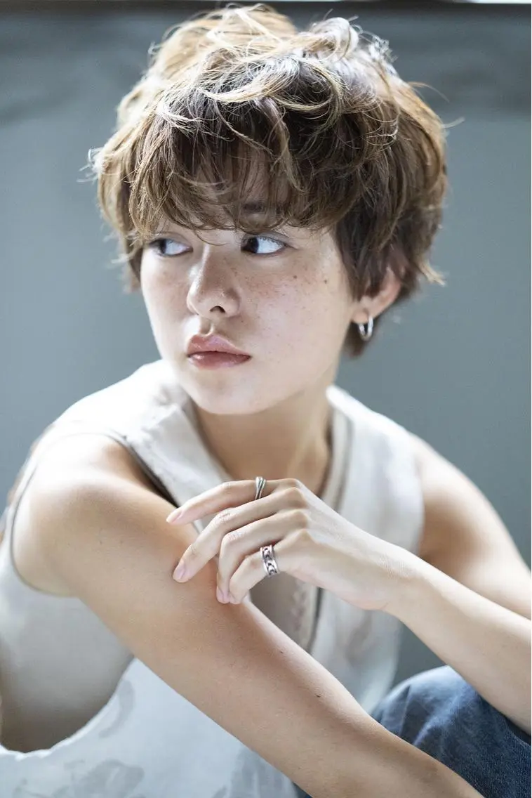ショート 近藤 亮太のヘアスタイル