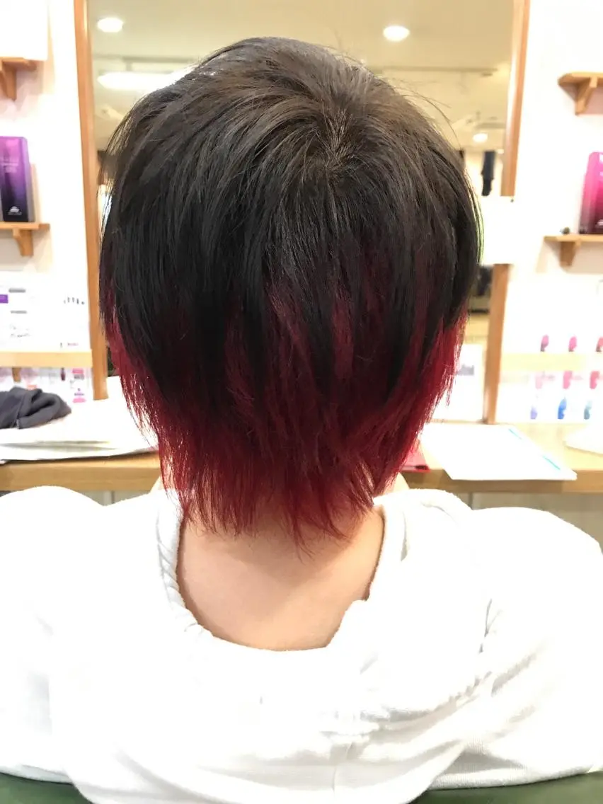 カラー カット ヘアカラー 安島(あじま) 慎(まこと)のヘアスタイル