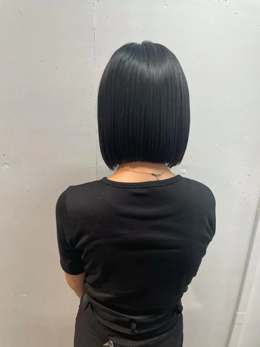 ショート ボブ カット 久保田 千尋のヘアスタイル