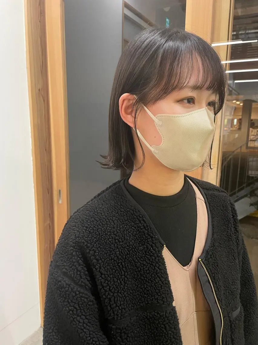 ショート カラー ヘアカラー 中山 まどかのヘアスタイル