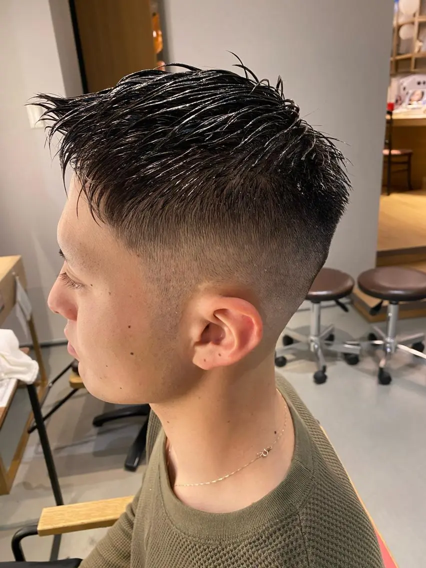 ショート メンズ unopulir 景山 凌のヘアスタイル