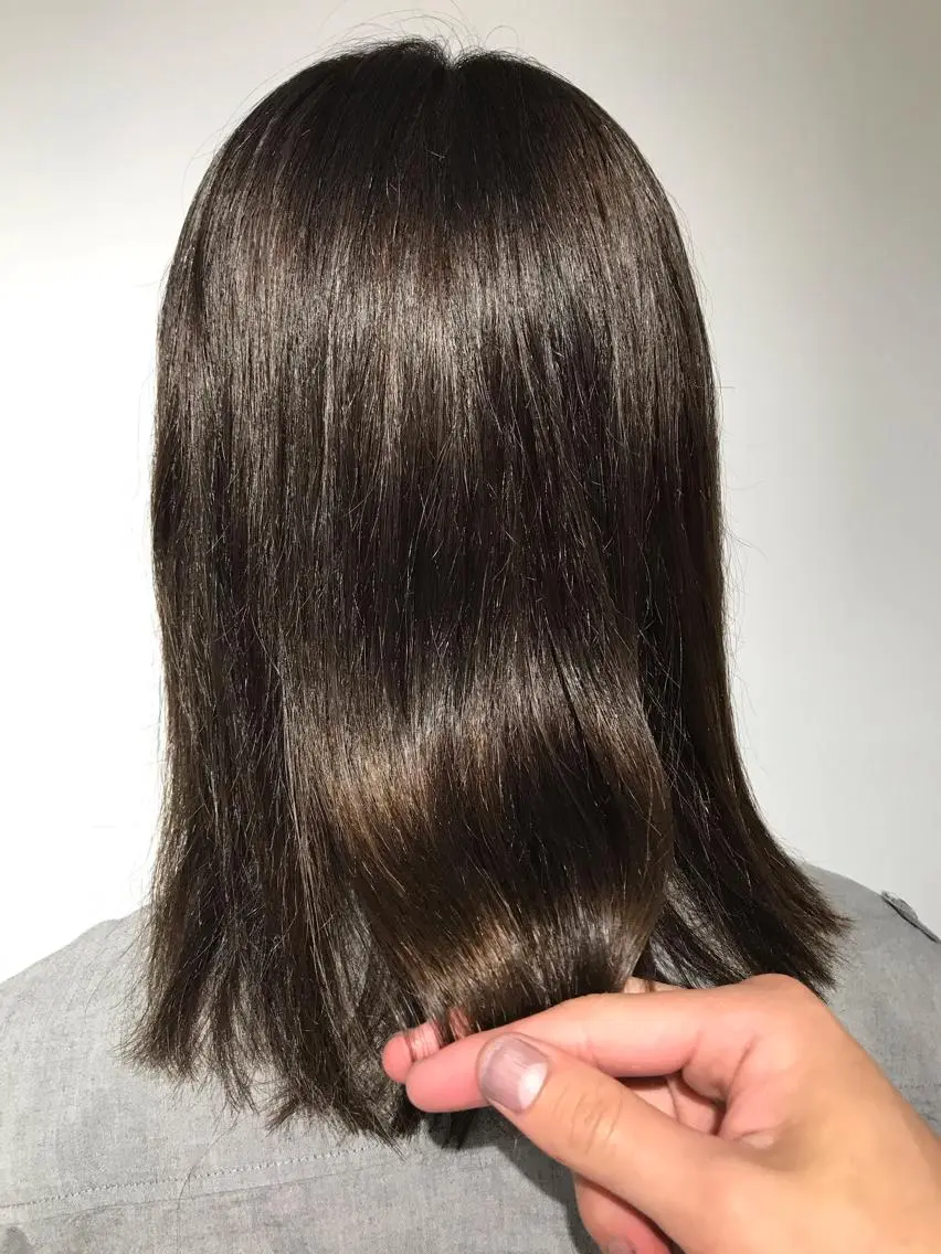 セミロング パーマ KOOKI スティードトーキョーのヘアスタイル