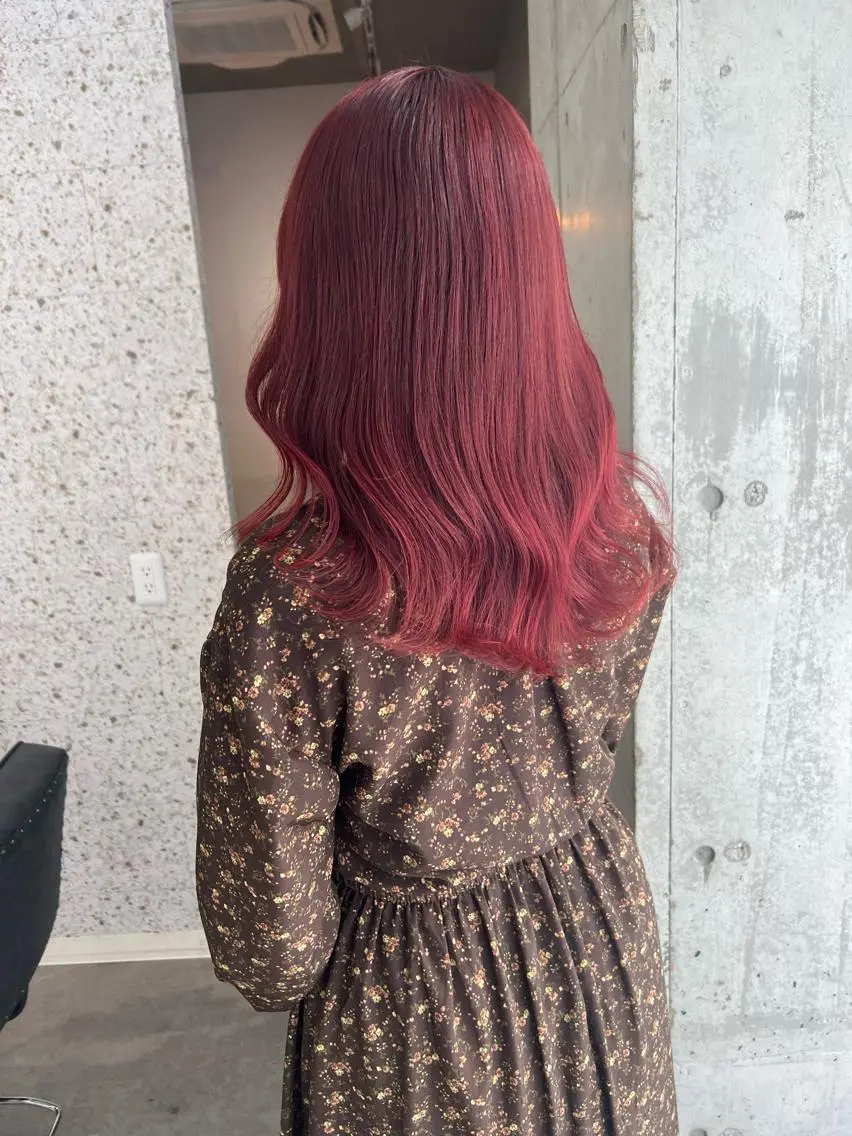 ロング カラー バレイヤージュ ブリーチ ケアブリーチ ハイライトカラー インナーカラー ヘアカラー lani ブリーチ /ダブルカラーのヘアスタイル