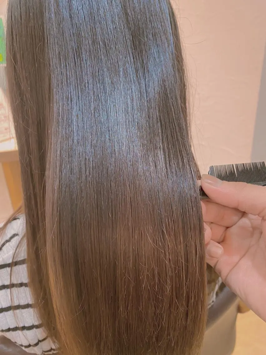 ロング カラー カット トリートメント 髪質改善TR特化 副店長 坂田一樹】のヘアスタイル