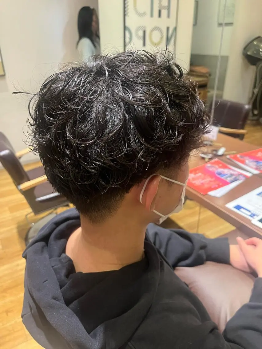 パーマ メンズ カット パーマ ✿ すずかのヘアスタイル