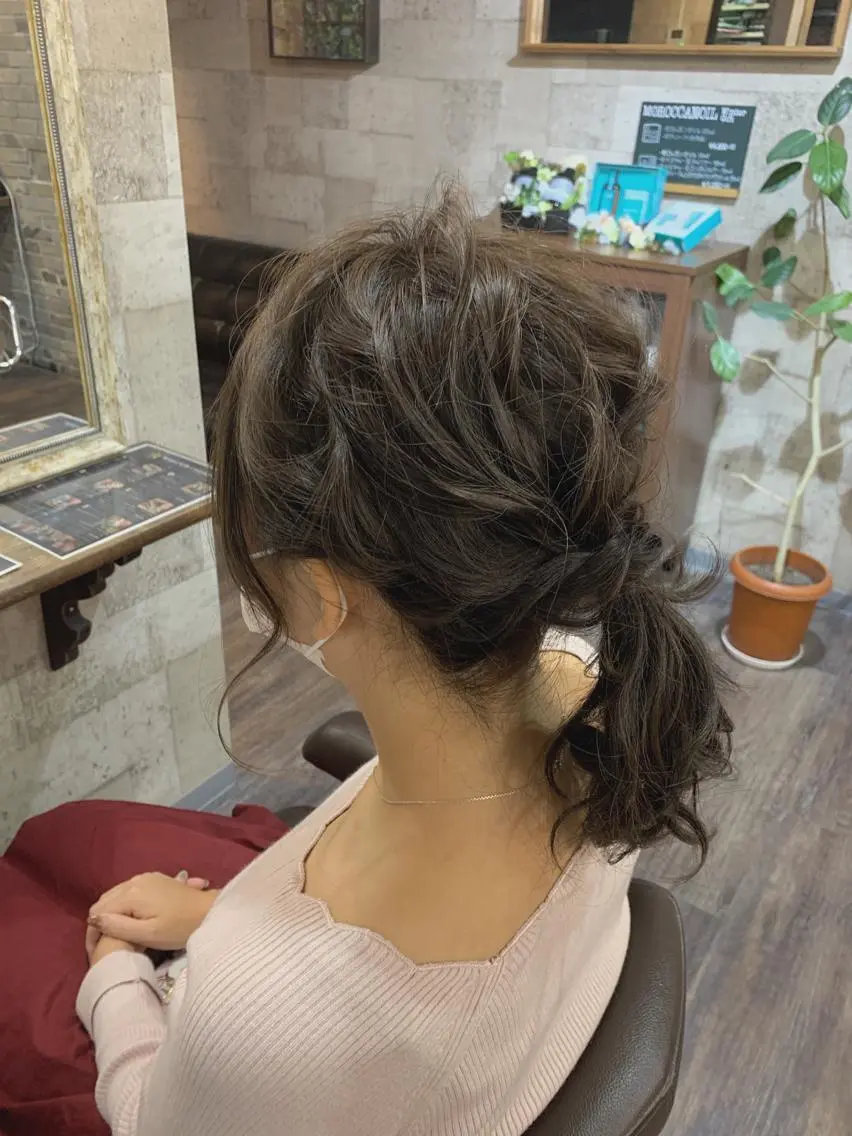 ヘアアレンジ ポニーテール B E C H I C O〔べち子〕のその他イメージ