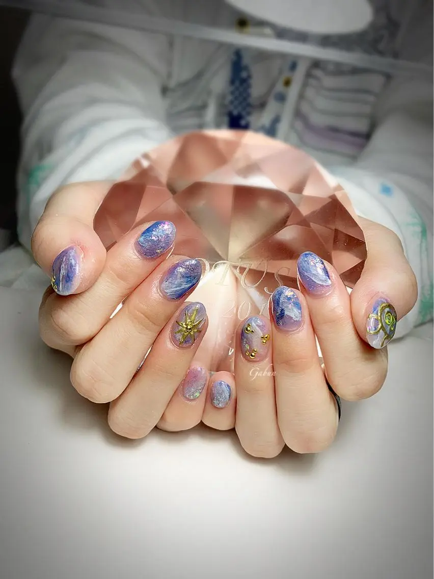 ネイル ニュアンスネイル ハンドネイル ハンドケア LOTUS ネイルサロンのネイルデザイン