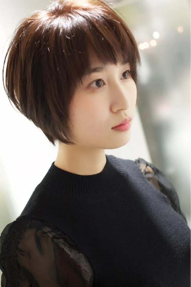 ショート ショートレイヤー レイヤーカット ショートヘア 松永 雄樹のヘアスタイル