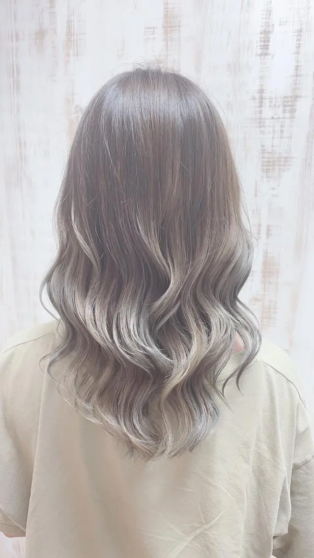 セミロング カラー 【DECIDE L.A.W】氏原　将のヘアスタイル