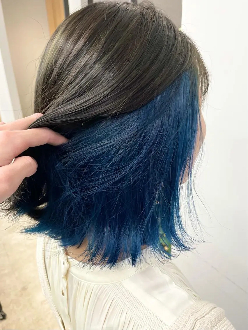 ミディアム SAEKI【ior 】北千住店ブリーチのヘアスタイル