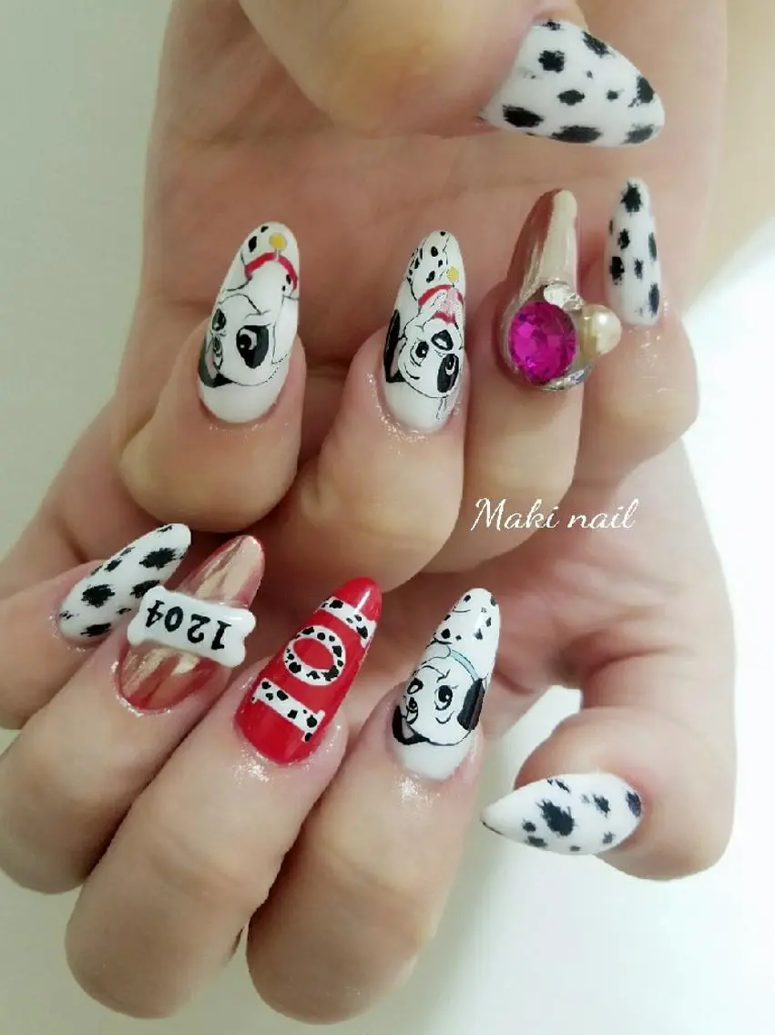 ネイル スカルプネイル ･:*+.✳︎˚✧₊ MAKI NAILのネイルデザイン