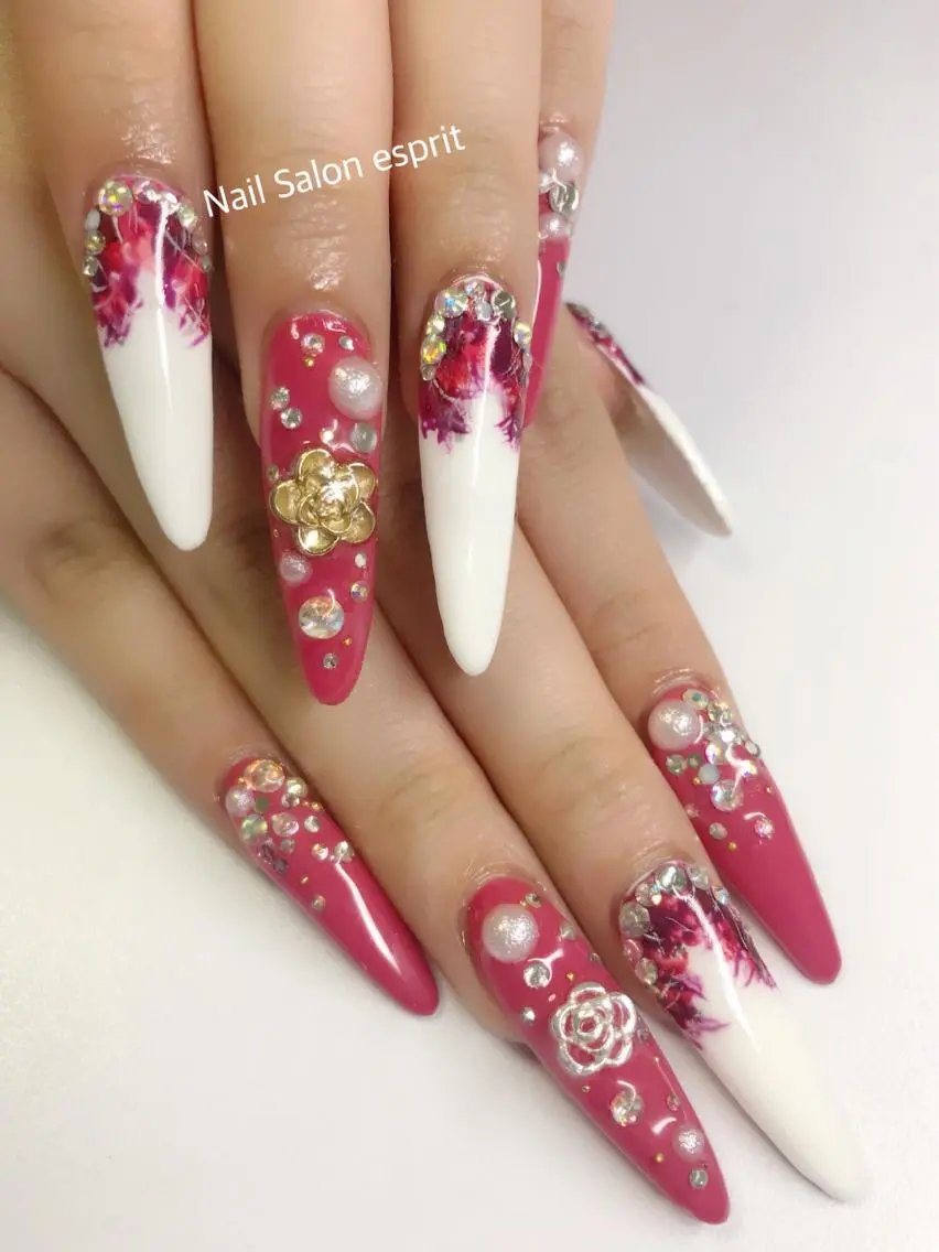 ネイル ロングネイル Nail Salon espritのネイルデザイン