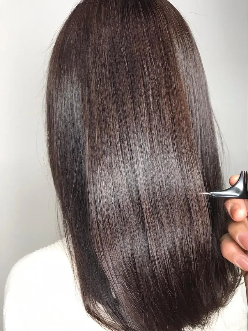 パーマ ストレートパーマ ⭐️カラー特化⭐️ 安達佑紀のヘアスタイル