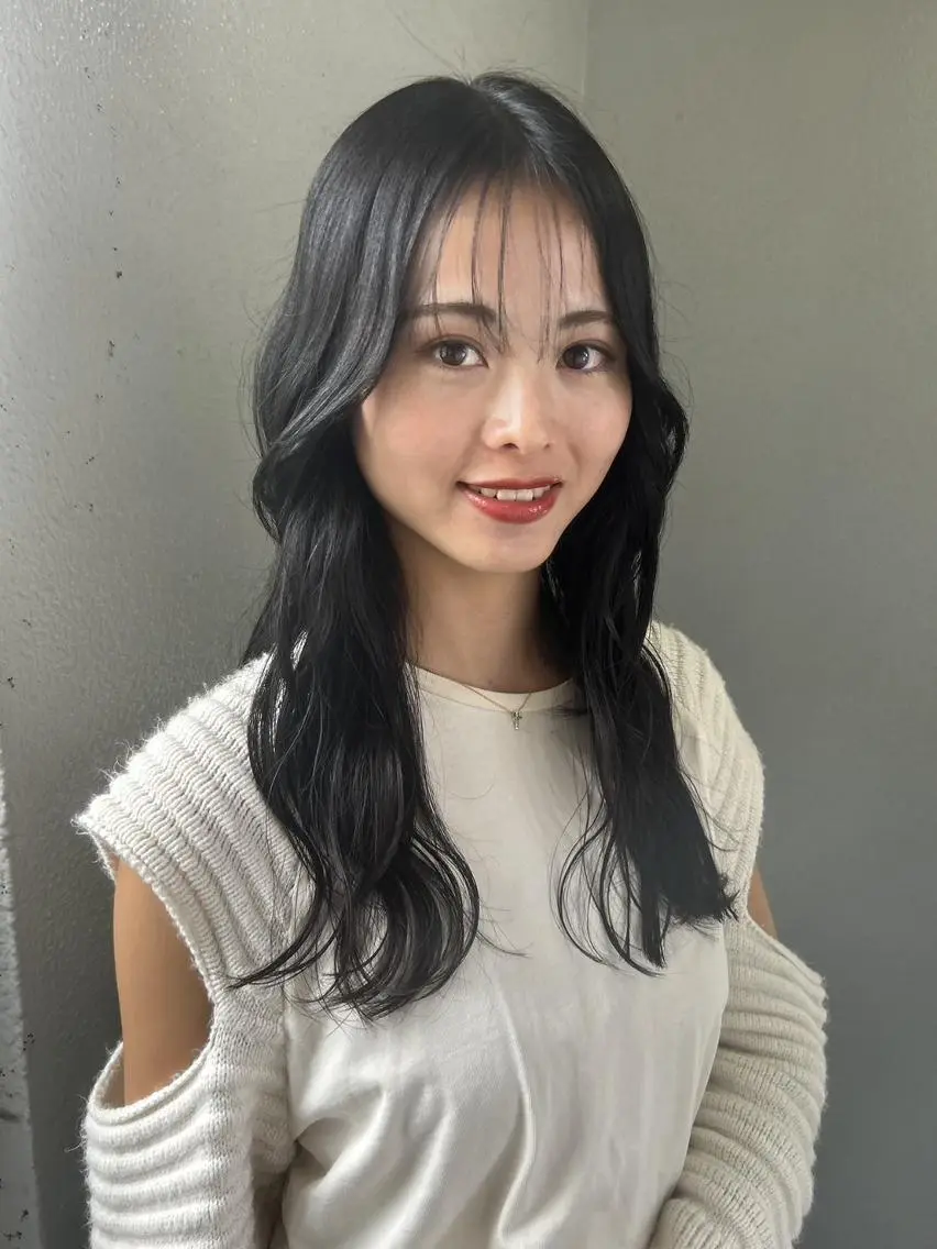 カラー ロング カット トリートメント 🌼U24 ヘアデザインラボのヘアスタイル