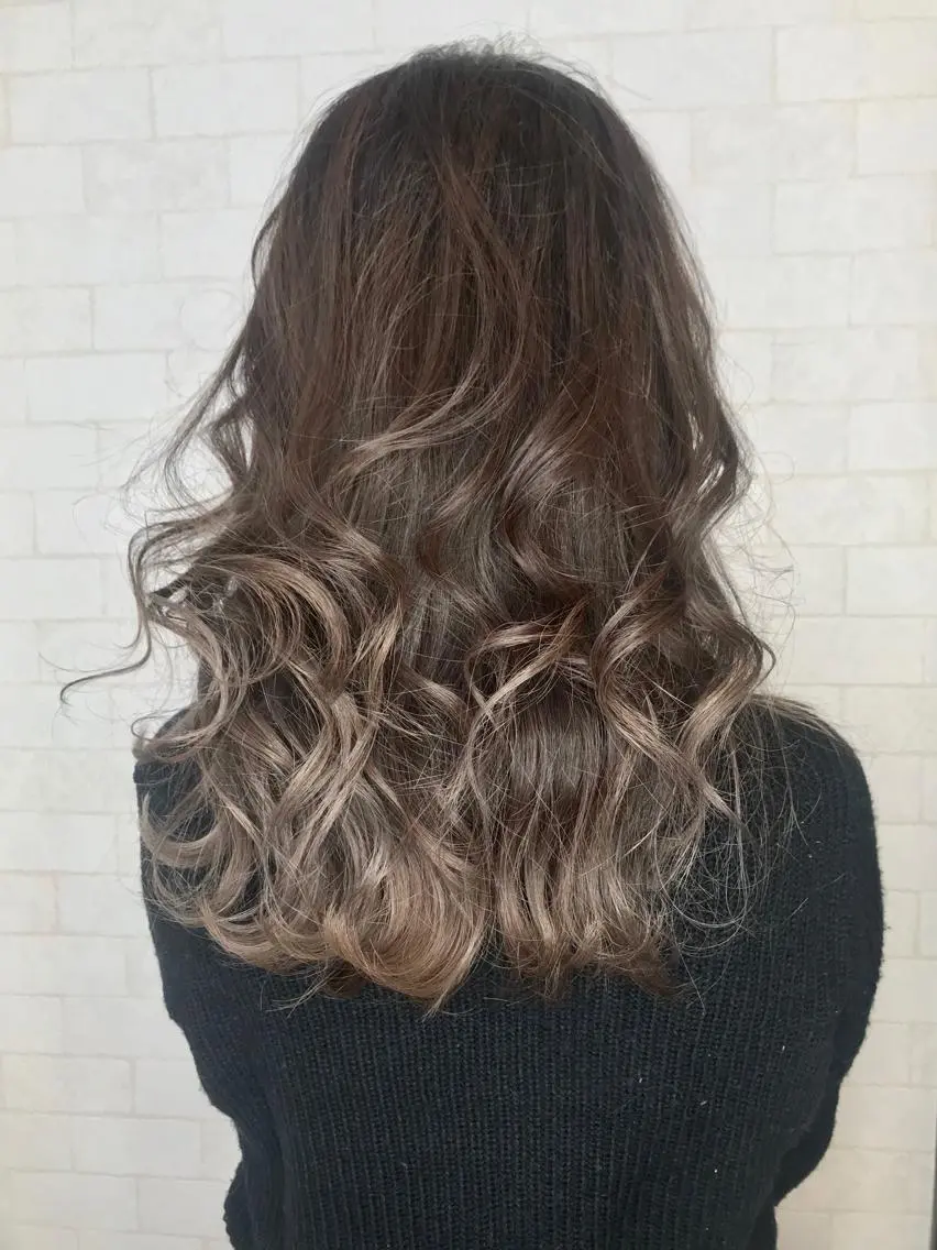 セミロング 西院/ TAKAのヘアスタイル