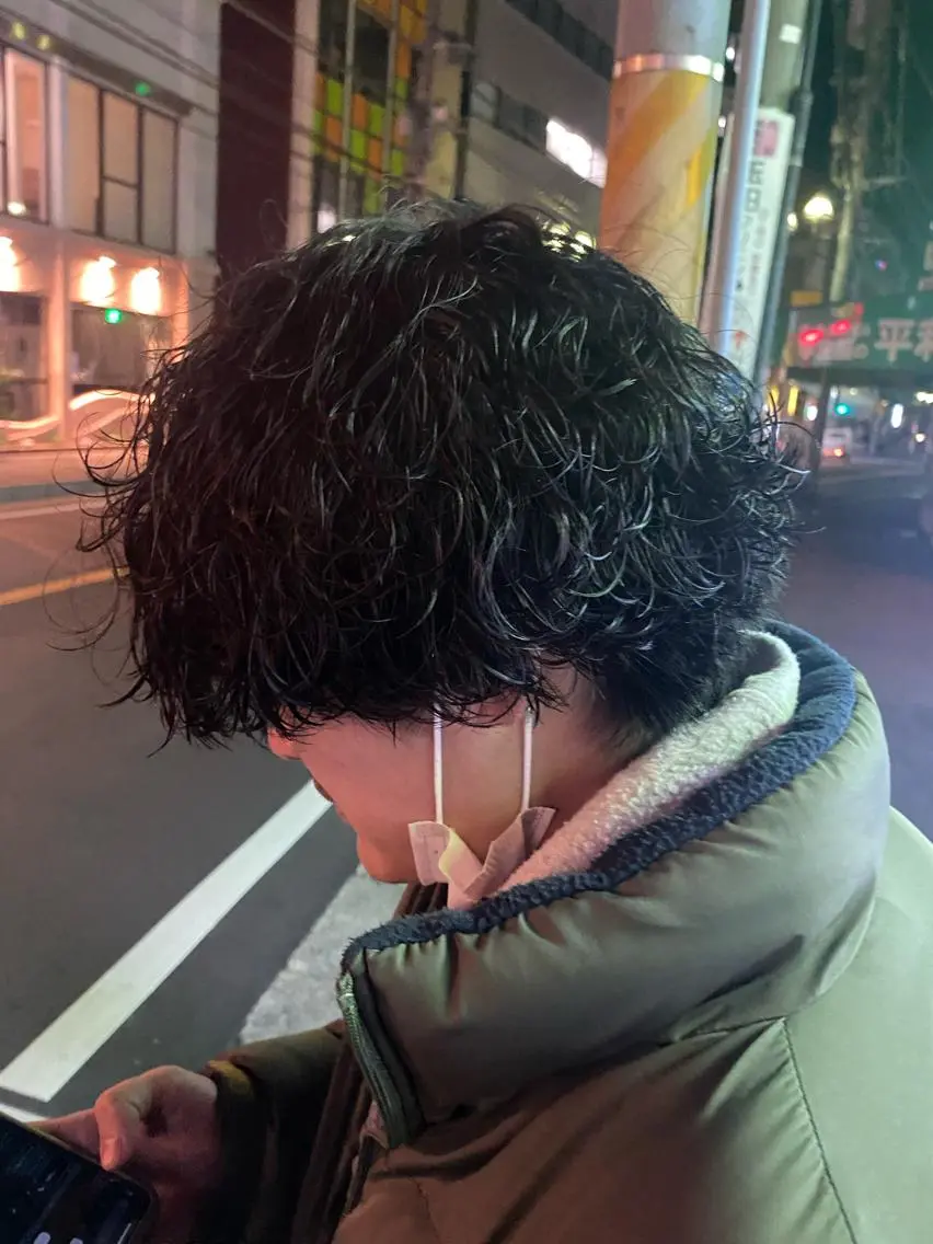 パーマ 明神 拳翔のヘアスタイル