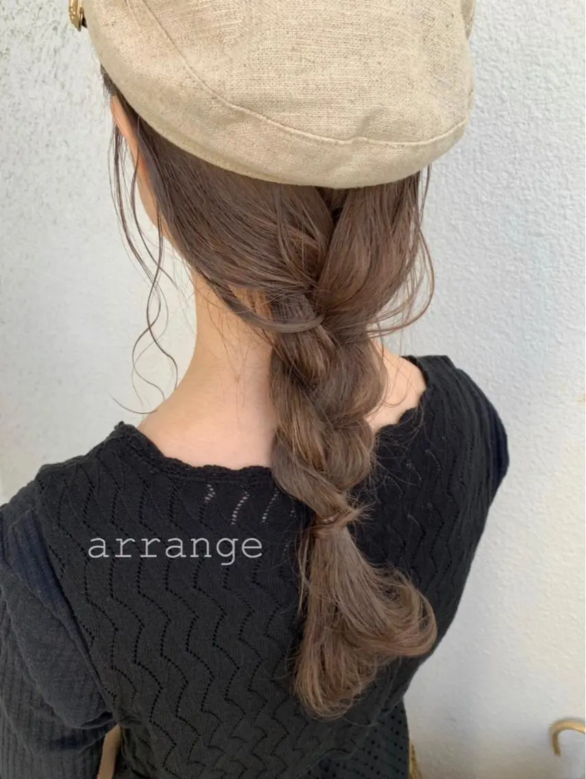 セミロング カラー ヘアアレンジ NANA/trend style🕊🍑のヘアスタイル
