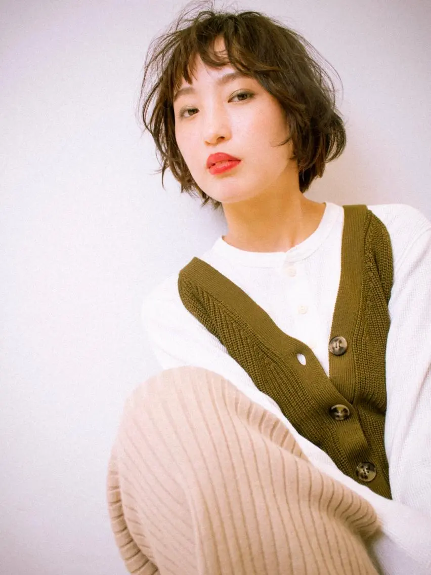 パーマ gite カワムラナオキのヘアスタイル