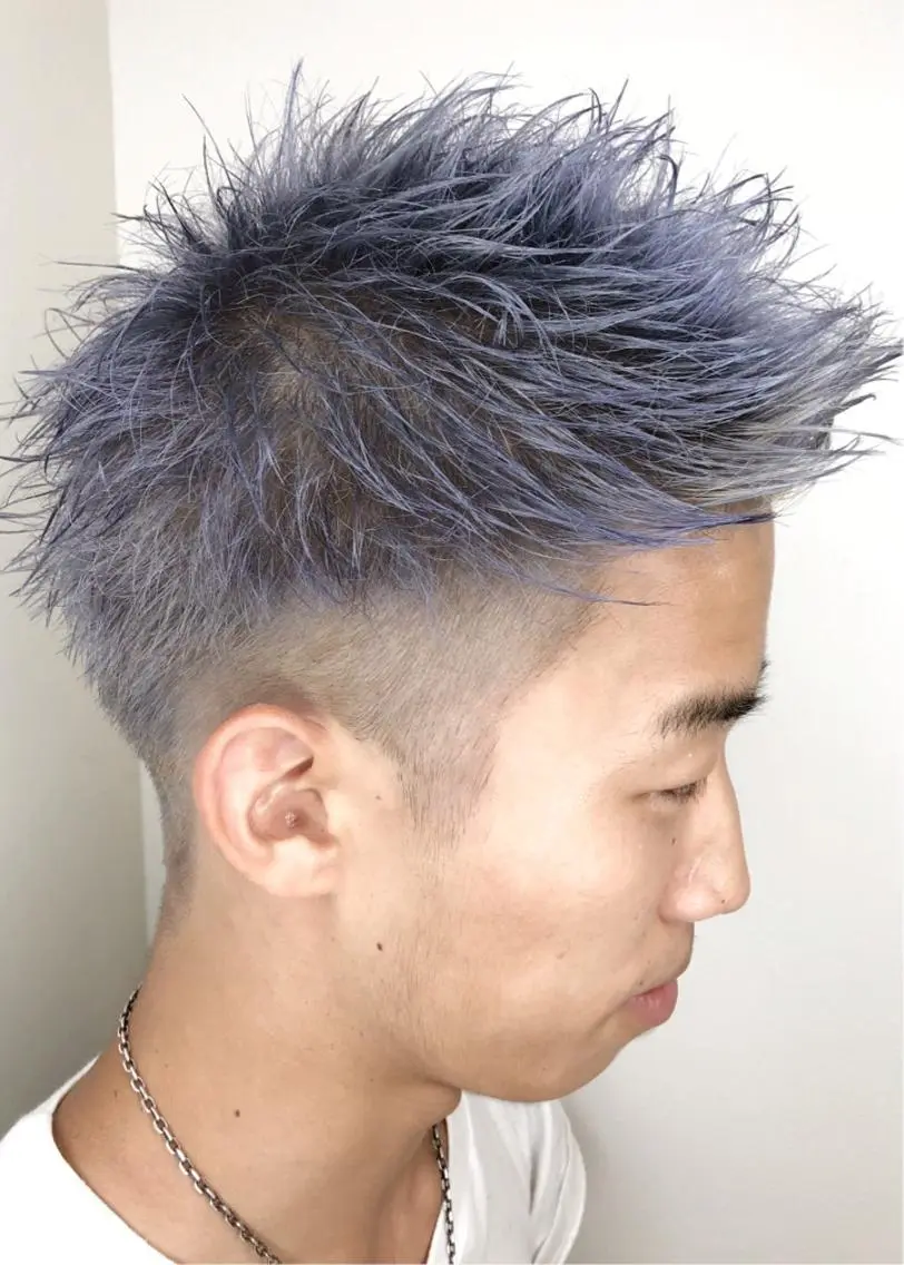 ショート カラー メンズ メンズヘア特化 崎田 成人のヘアスタイル