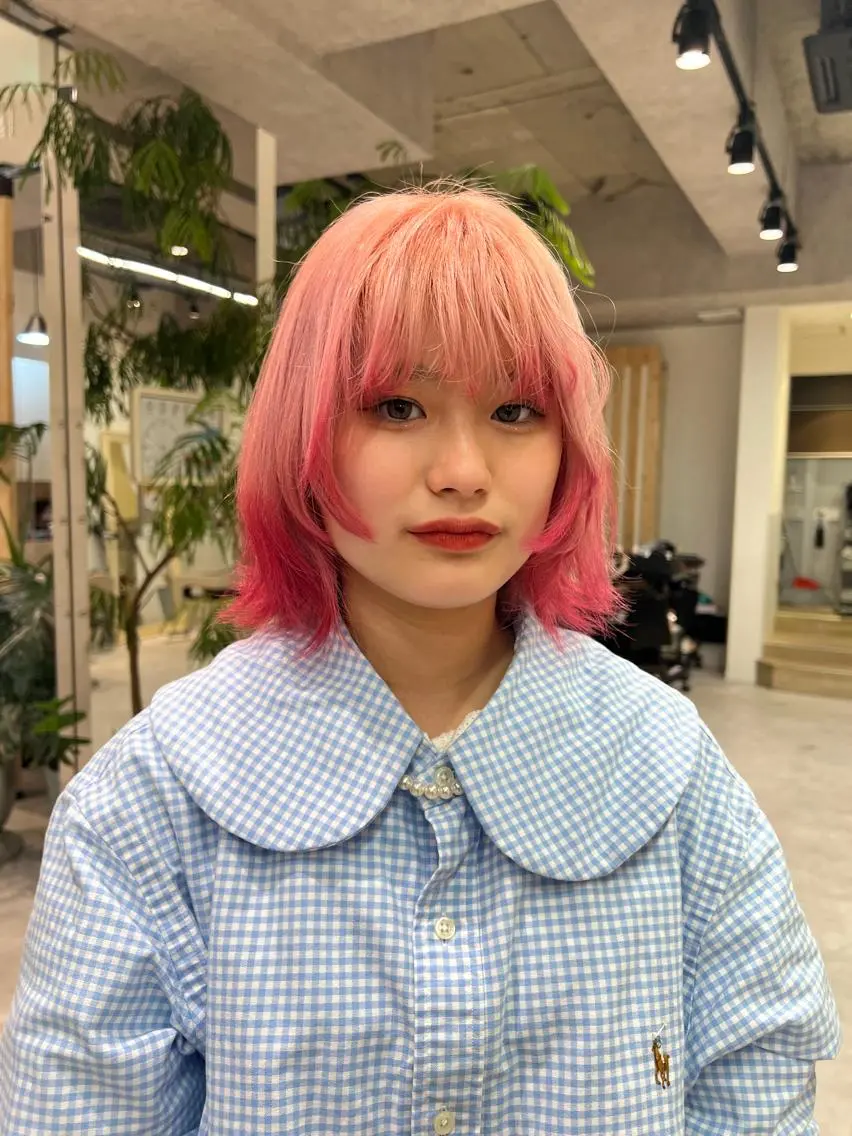 ショート カラー カット ヘアカラー トリートメント 🍀お悩み改善憧れの 美髪　小林風雅のヘアスタイル