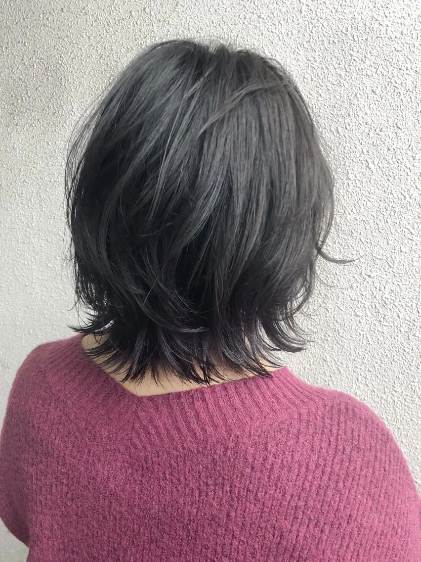 ミディアム カラー 艶髪/フリーランス 木山ゆかりのヘアスタイル