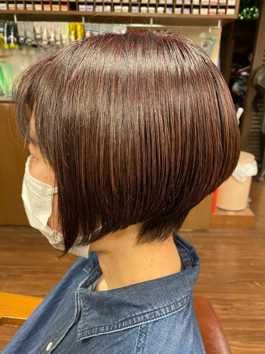 ショート カラー liL hair サトウリョウタのヘアスタイル