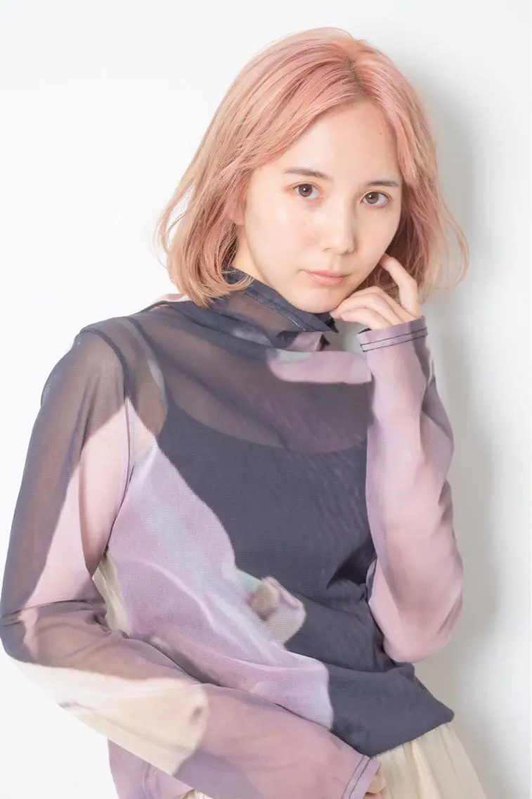ミディアム カラー パーマ ヘアアレンジ memento 斎藤大覚のヘアスタイル