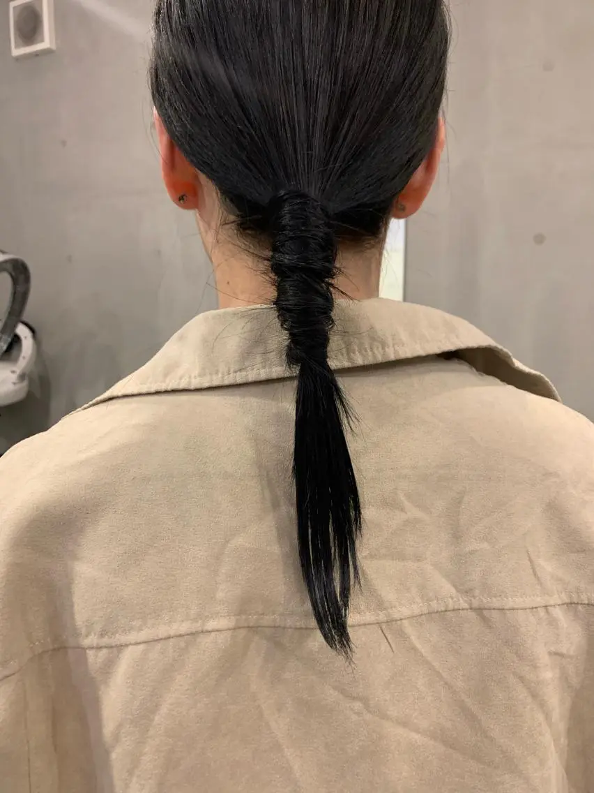 セミロング カラー mir MIYUのヘアスタイル