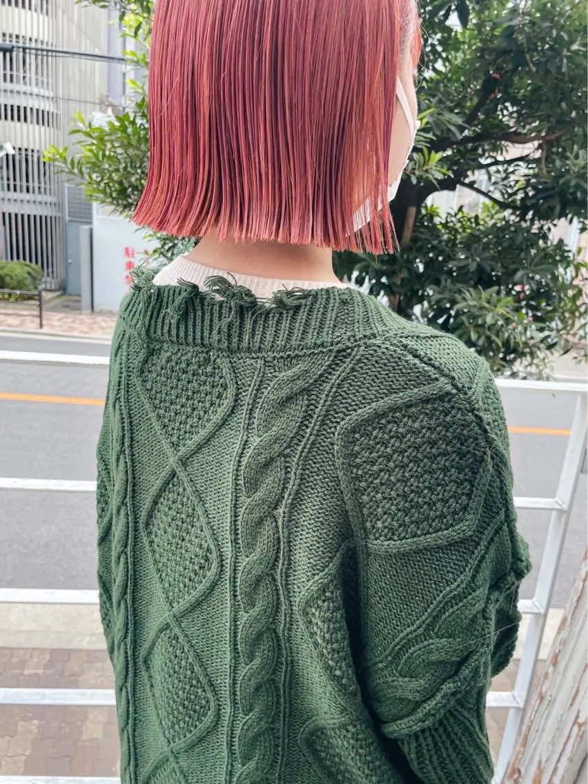ショート カラー ハイトーンカラー ボブ カット トリートメント ✨メンズスタイル✨ Daiのヘアスタイル