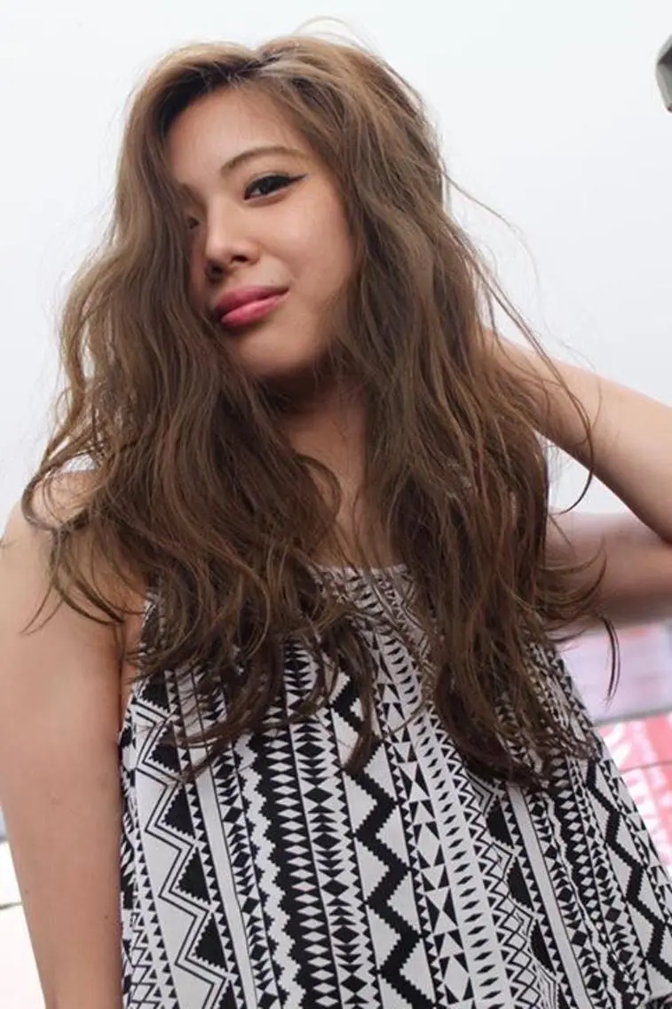 ロング カラー ヘアアレンジ アッシュ 透明感カラー 【滝川市 美容師】 髙橋昌也のヘアスタイル